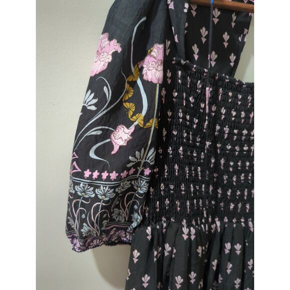 Anthropologie Dasha Smocked Midi Dress - Picture 5 of 7